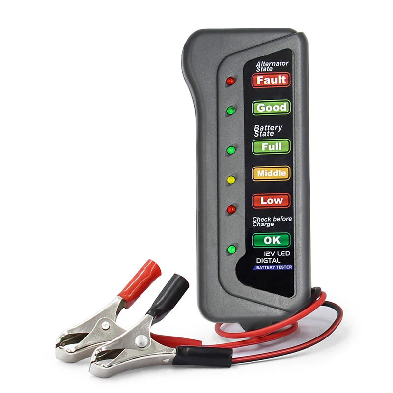 12V Car Battery & Alternator Tester