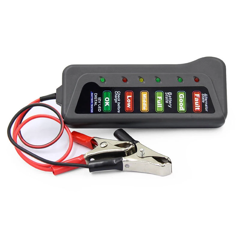 12V Car Battery & Alternator Tester