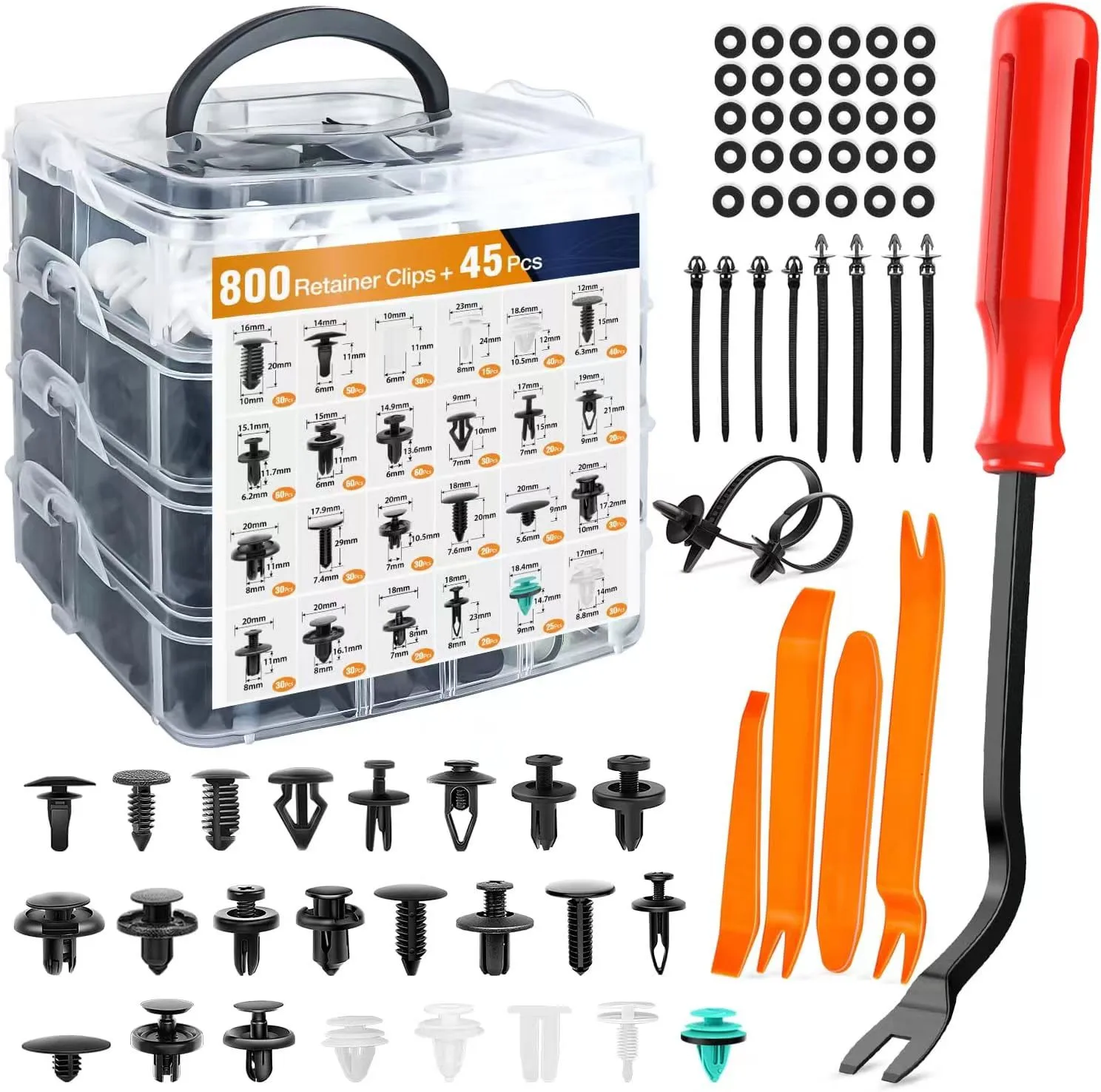 800 Pcs with Tool