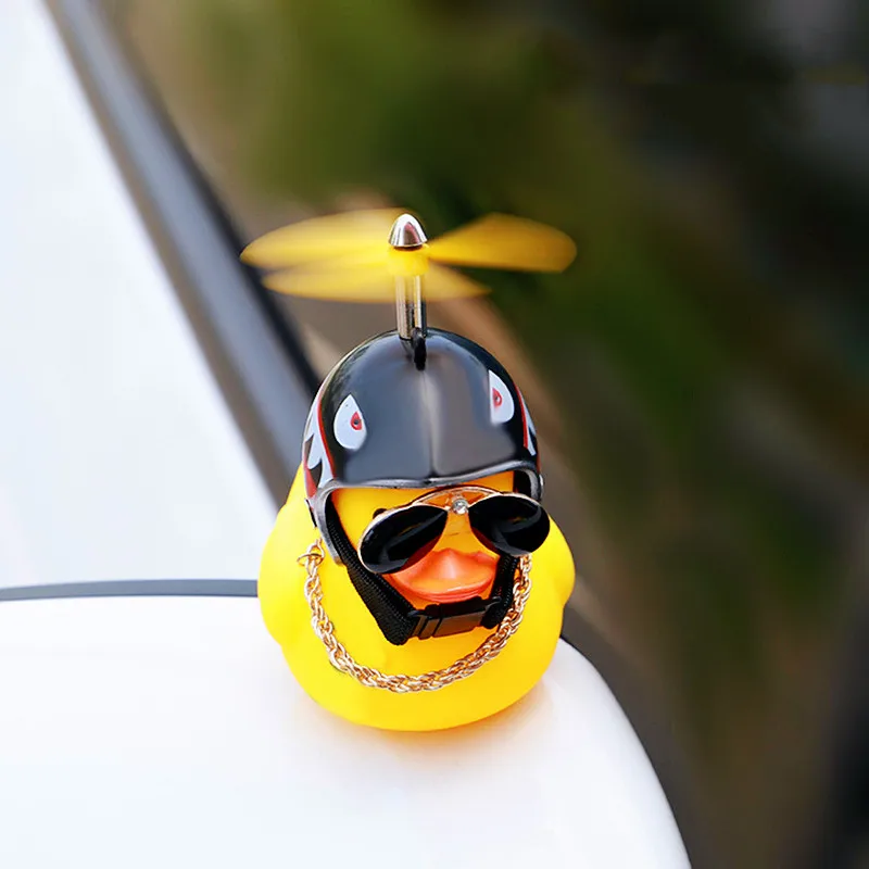 Yellow Duck Car Dashboard Decoration