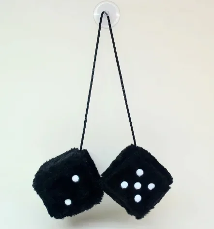 black 7.5x7.5cm