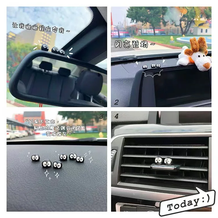 Black Elf Car Interior Decoration