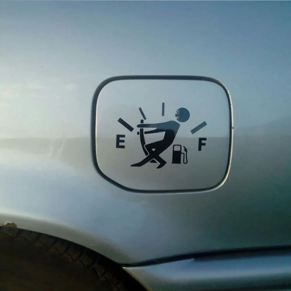 Car Pull Fuel Tank Sticker