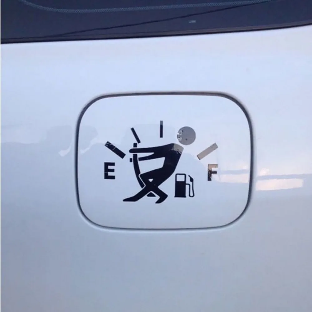 Car Pull Fuel Tank Sticker