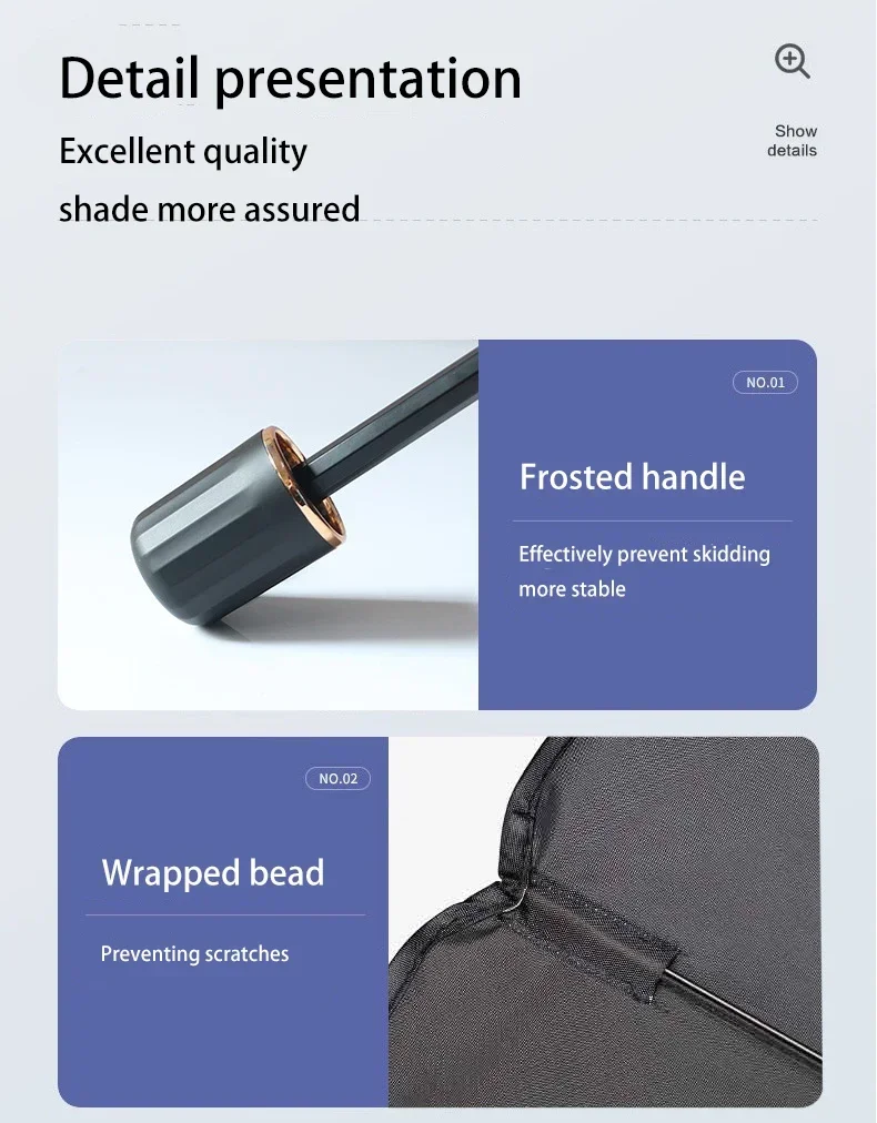 Foldable Car Windshield Sun Shade Umbrella