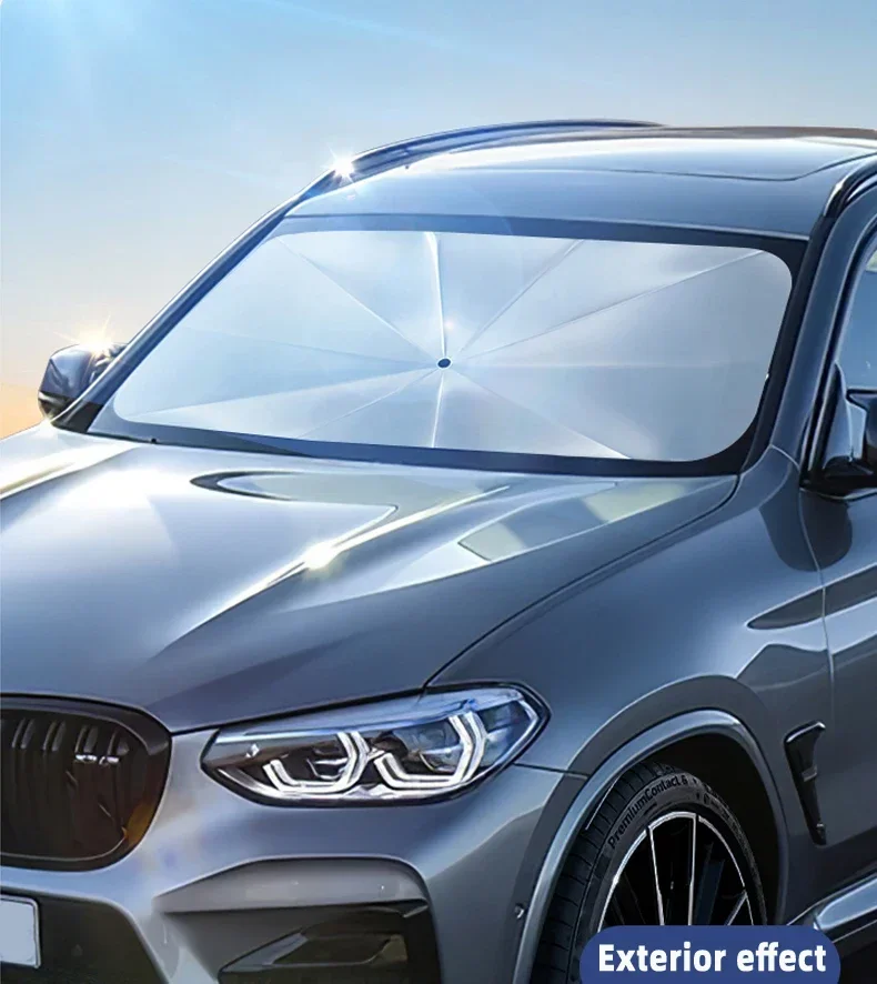 Foldable Car Windshield Sun Shade Umbrella