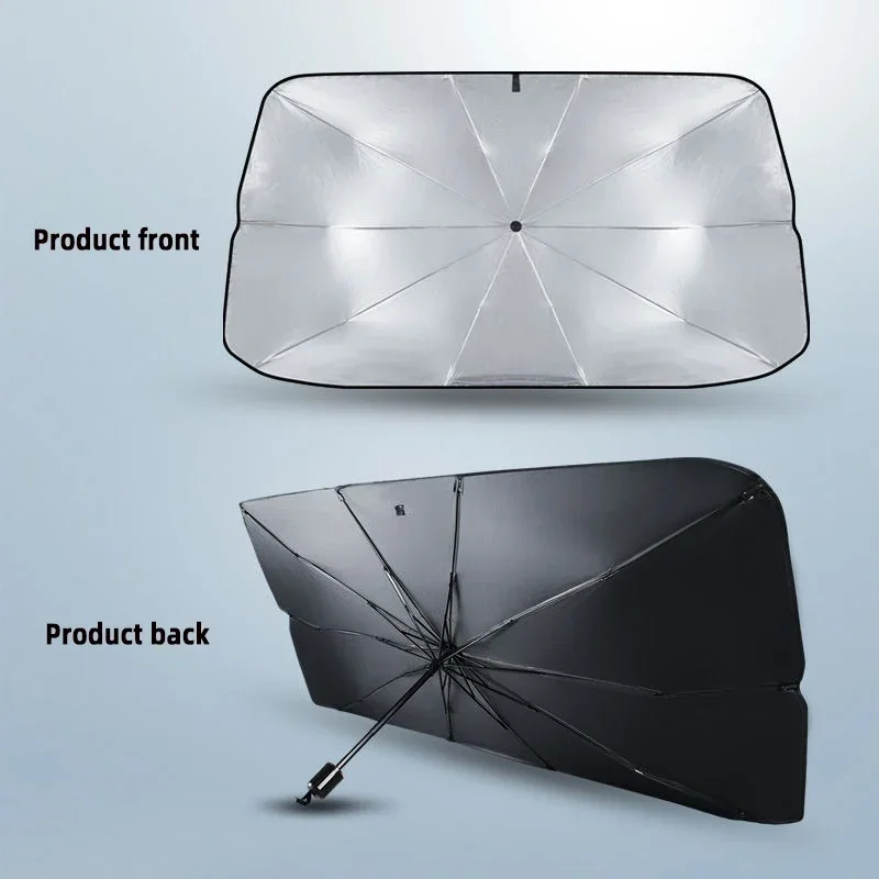 Foldable Car Windshield Sun Shade Umbrella