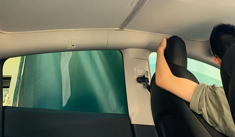 Ice Crystal Sunroof Sunshade for Tesla Model