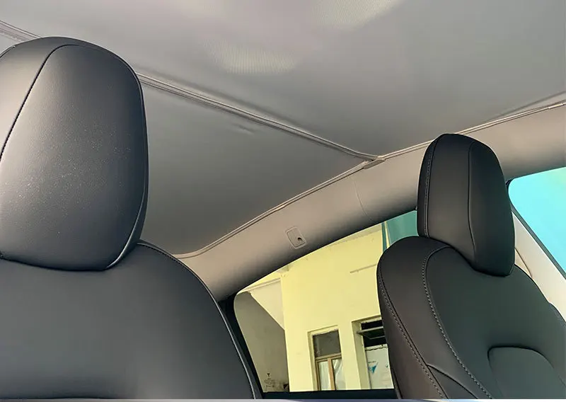 Ice Crystal Sunroof Sunshade for Tesla Model