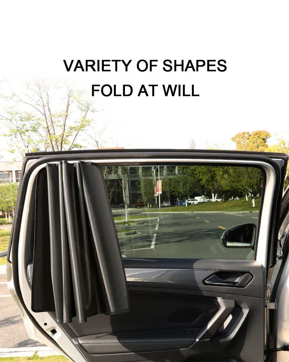 Car Side Window Sun Shade Curtain