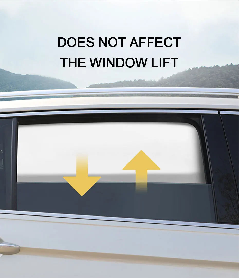 Car Side Window Sun Shade Curtain