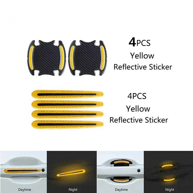 8PCS Yellow