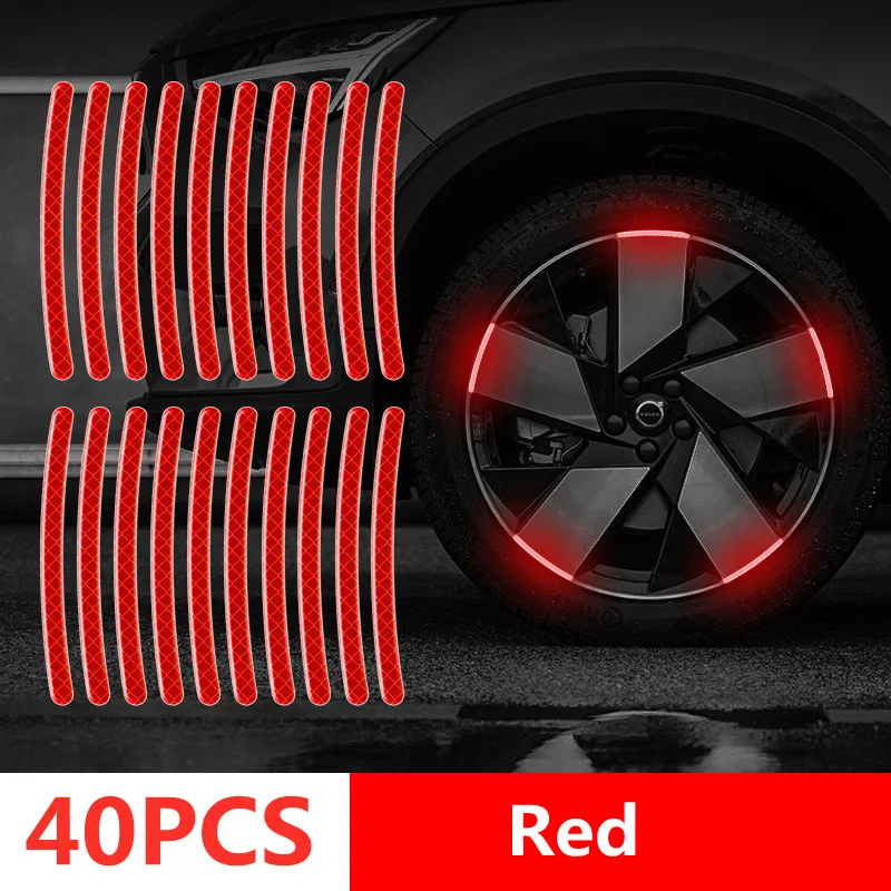 40pcs red tyre
