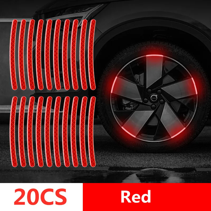 20pcs red tyre