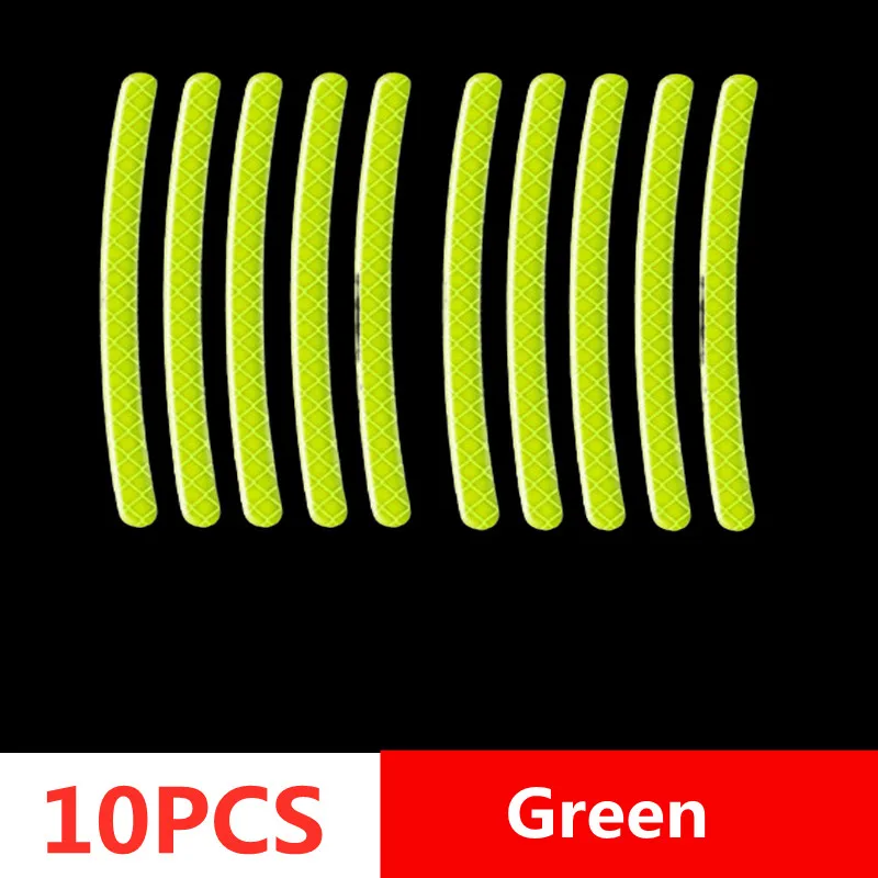 10pcs green tyre