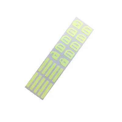 Car Window Button Luminous Sticker