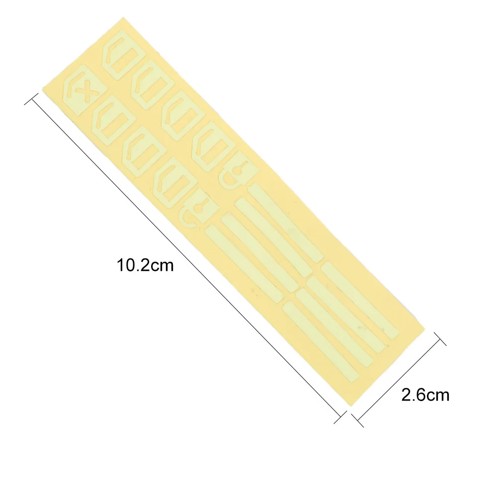 Car Window Button Luminous Sticker
