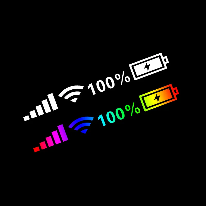 Wifi Power Sign Sticker