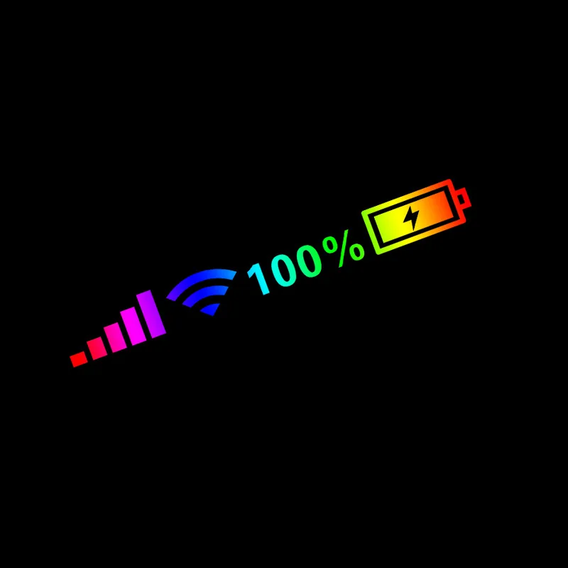 Wifi Power Sign Sticker