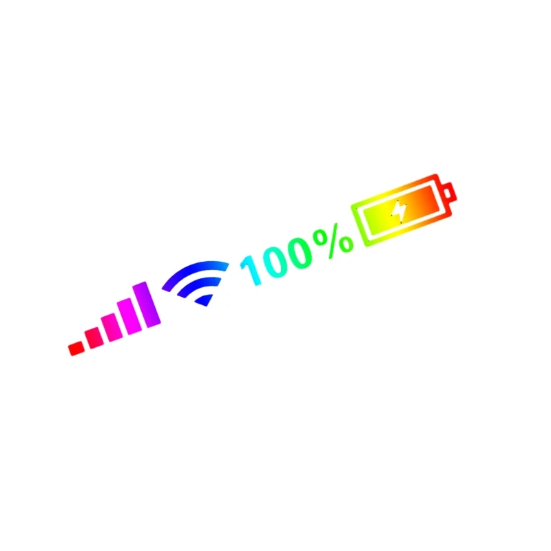 Wifi Power Sign Sticker