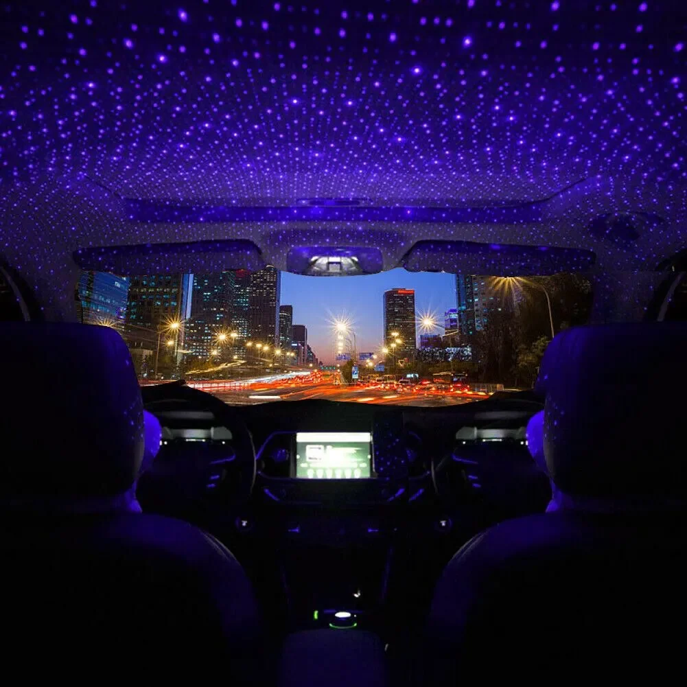 LED Roof Star Night Light Projector