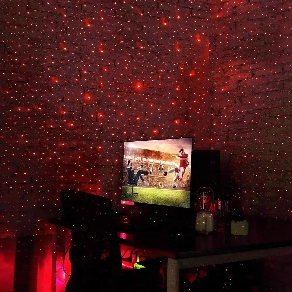 LED Roof Star Night Light Projector