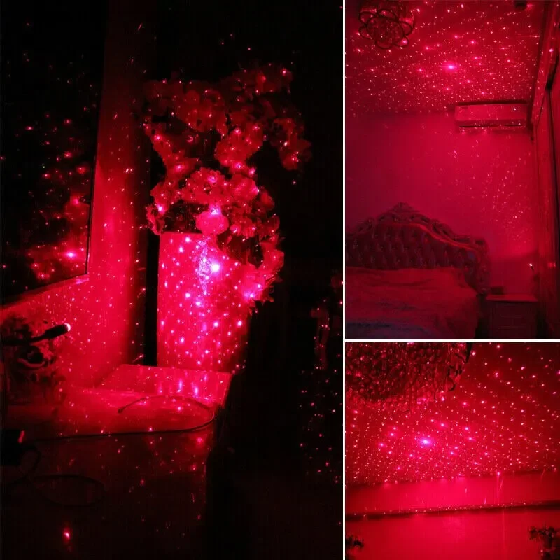 LED Roof Star Night Light Projector