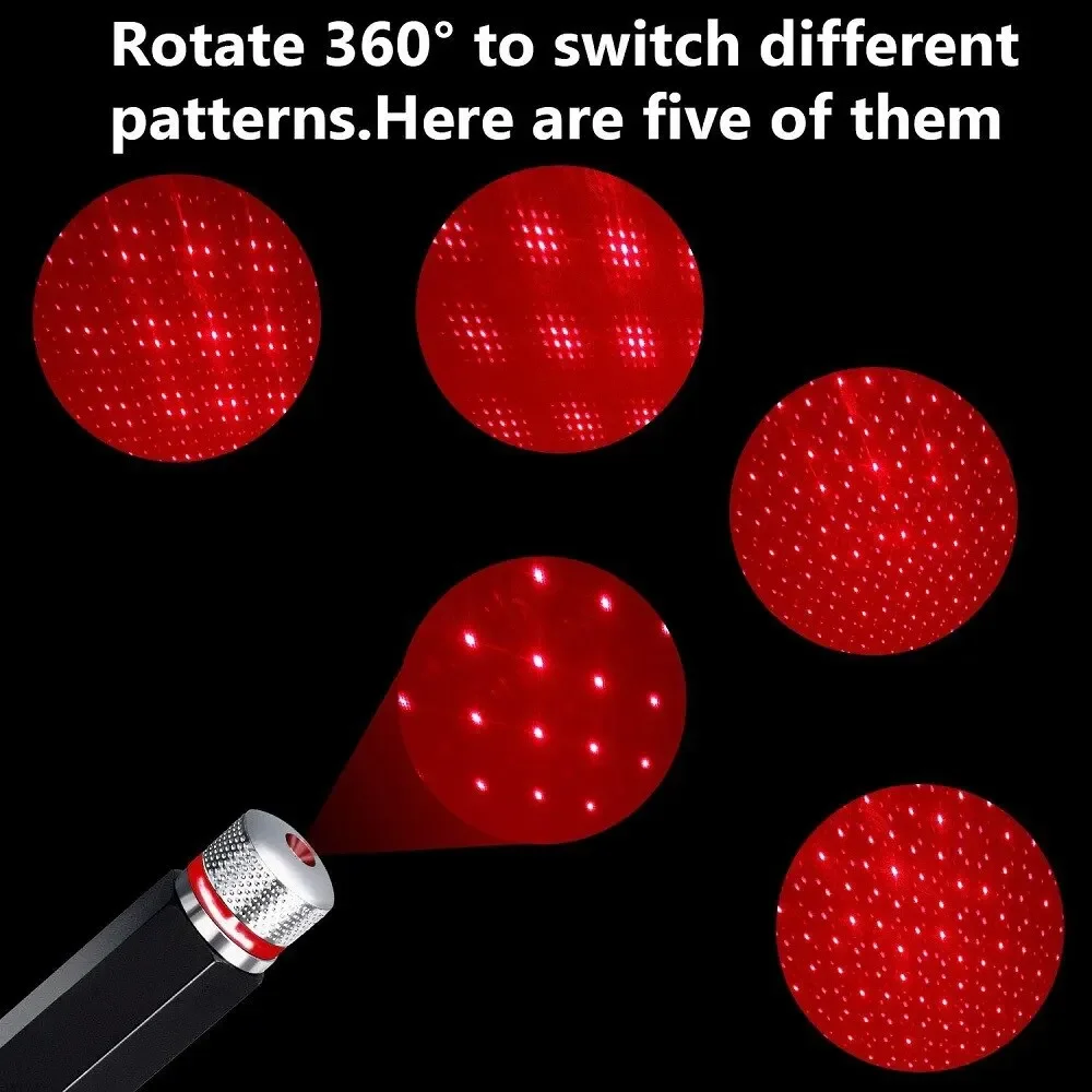 LED Roof Star Night Light Projector