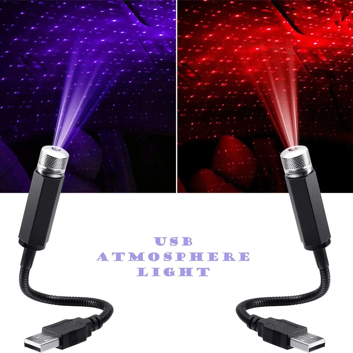 LED Roof Star Night Light Projector