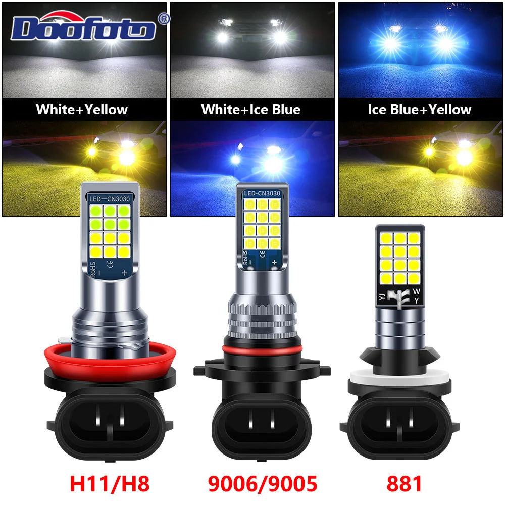 1pcs Strobe Car Fog Lamp Led Bulb