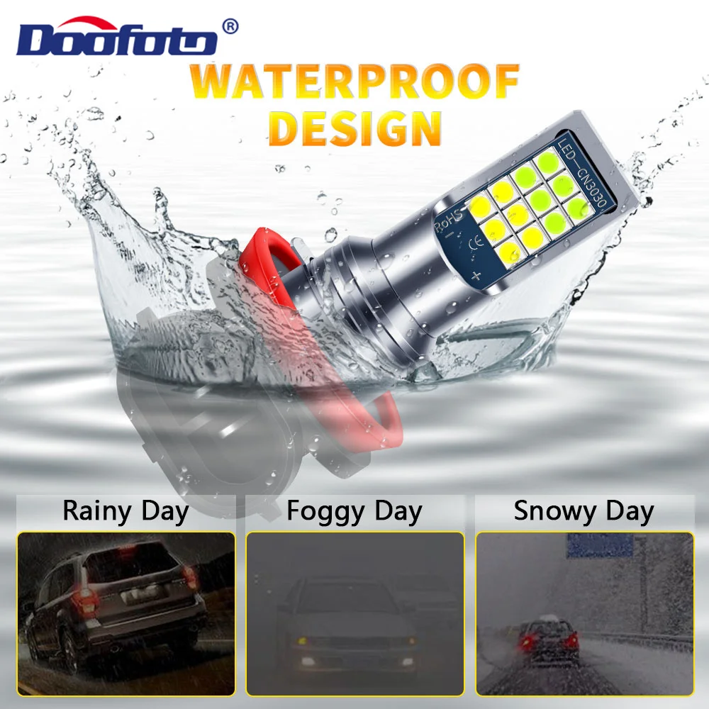 1pcs Strobe Car Fog Lamp Led Bulb