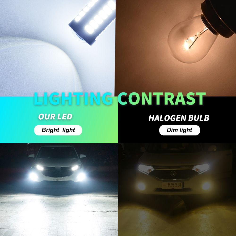 LED Auto Lamp Car Anti Fog Light Bulb 6000K Yellow Not for Headlights LED Auto Lamp Car Anti Fog Light Bulb 6000K Yellow Not for Headlights