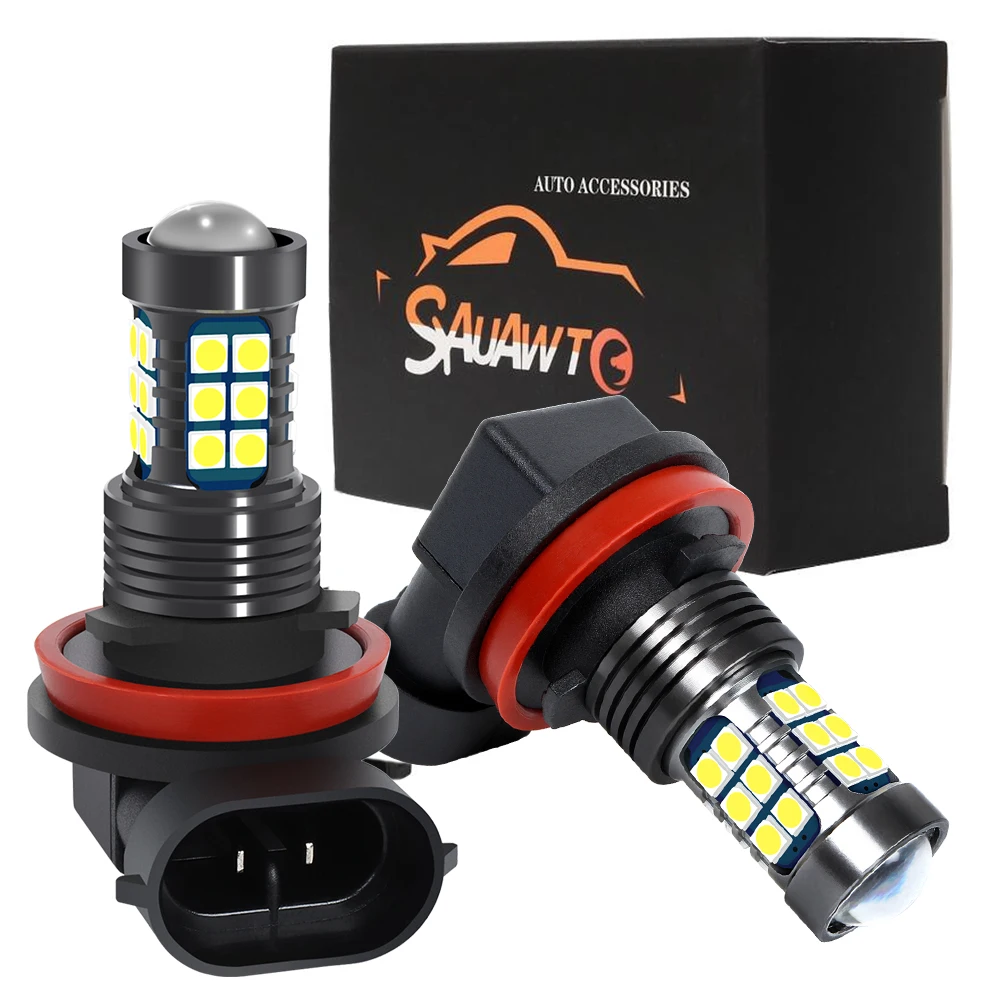 2PCS Car LED Fog Light Lamp Bulb For Hyundai