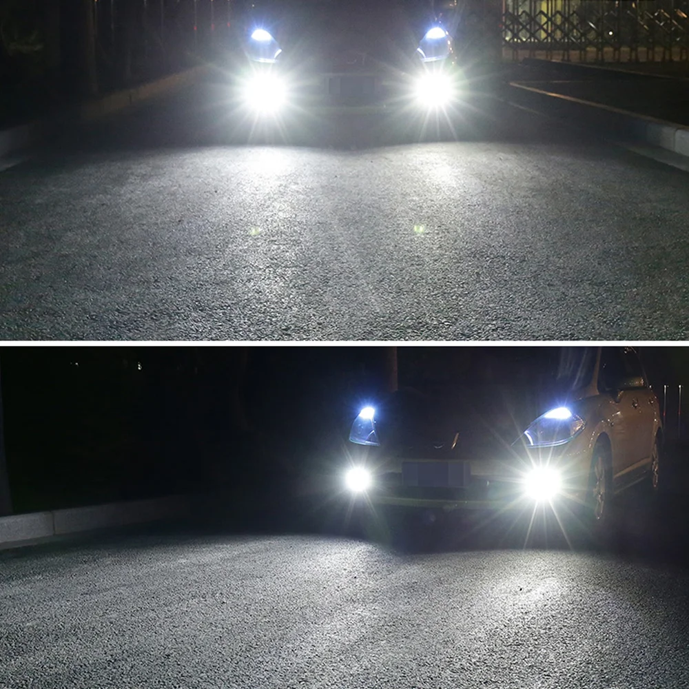 2PCS Car LED Fog Light Lamp Bulb For Hyundai