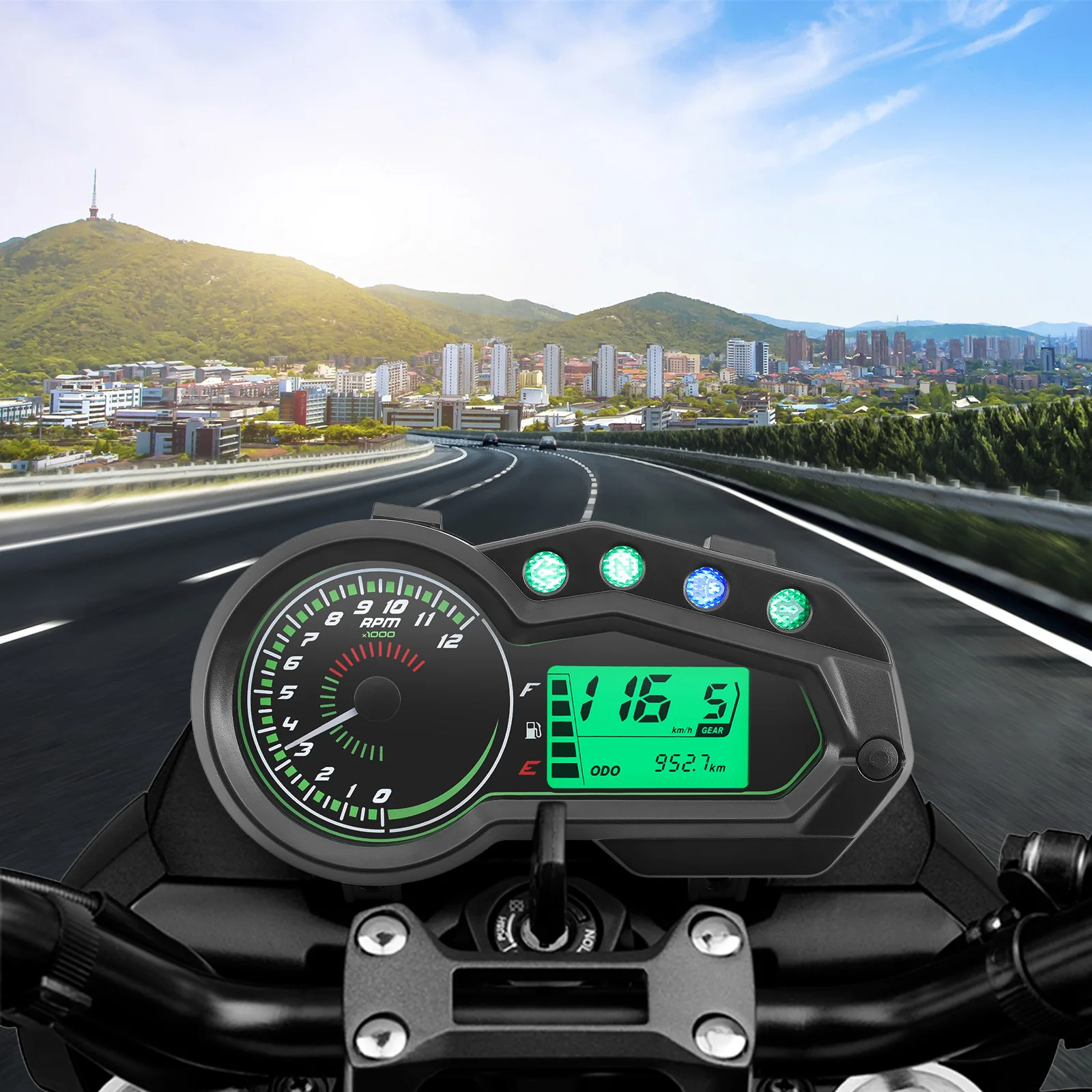 Universal Motorcycles Odometer Speedometer Universal Motorcycles Odometer Speedometer