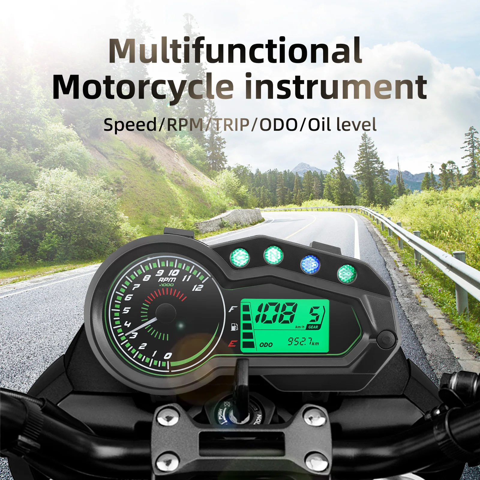 Universal Motorcycles Odometer Speedometer Universal Motorcycles Odometer Speedometer