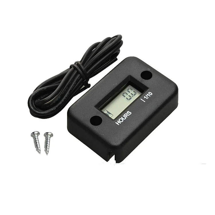 Digital Hour Meter LCD Counter For ATV Motorcycle
