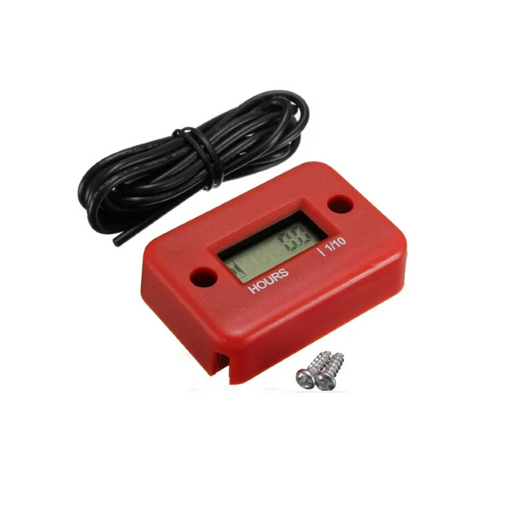 Digital Hour Meter LCD Counter For ATV Motorcycle