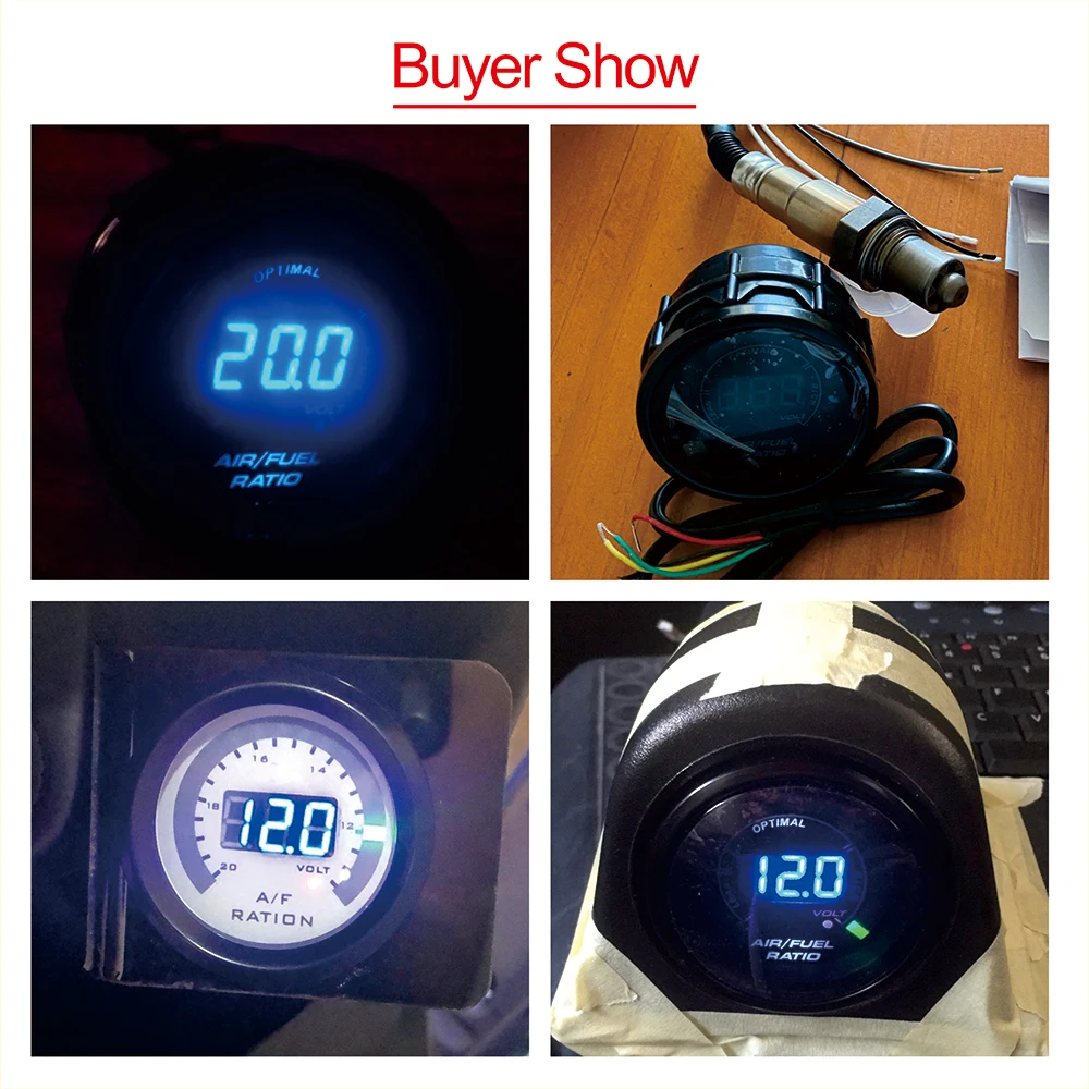 Air Fuel Ratio Gauge Digital AFR Display Narrowband Air Fuel Ratio Gauge Digital AFR Display Narrowband