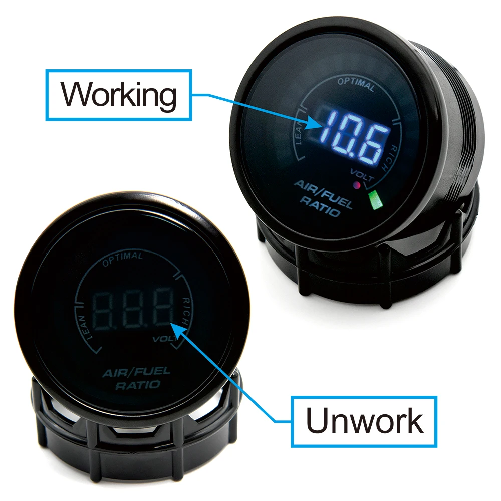 Air Fuel Ratio Gauge Digital AFR Display Narrowband Air Fuel Ratio Gauge Digital AFR Display Narrowband