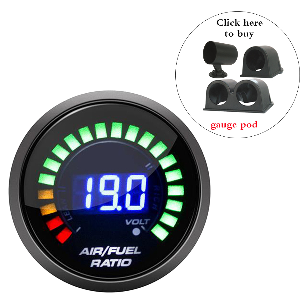 Air Fuel Ratio Gauge Digital AFR Display Narrowband