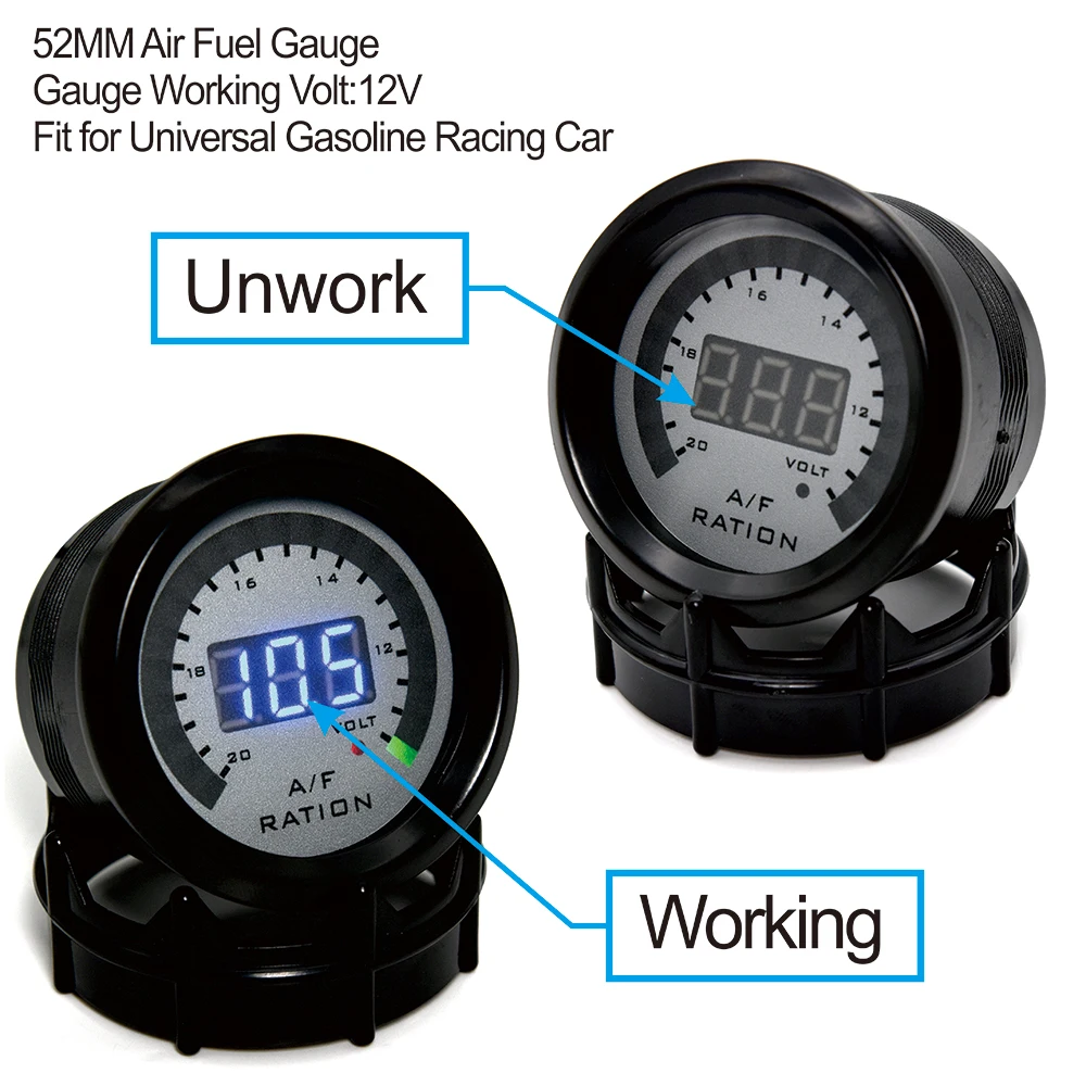 Air Fuel Ratio Gauge Digital AFR Display Narrowband Air Fuel Ratio Gauge Digital AFR Display Narrowband