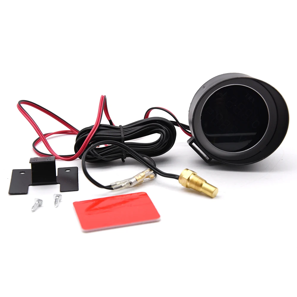 LCD Car Digital Horizontal gauge Water Temp LCD Car Digital Horizontal gauge Water Temp