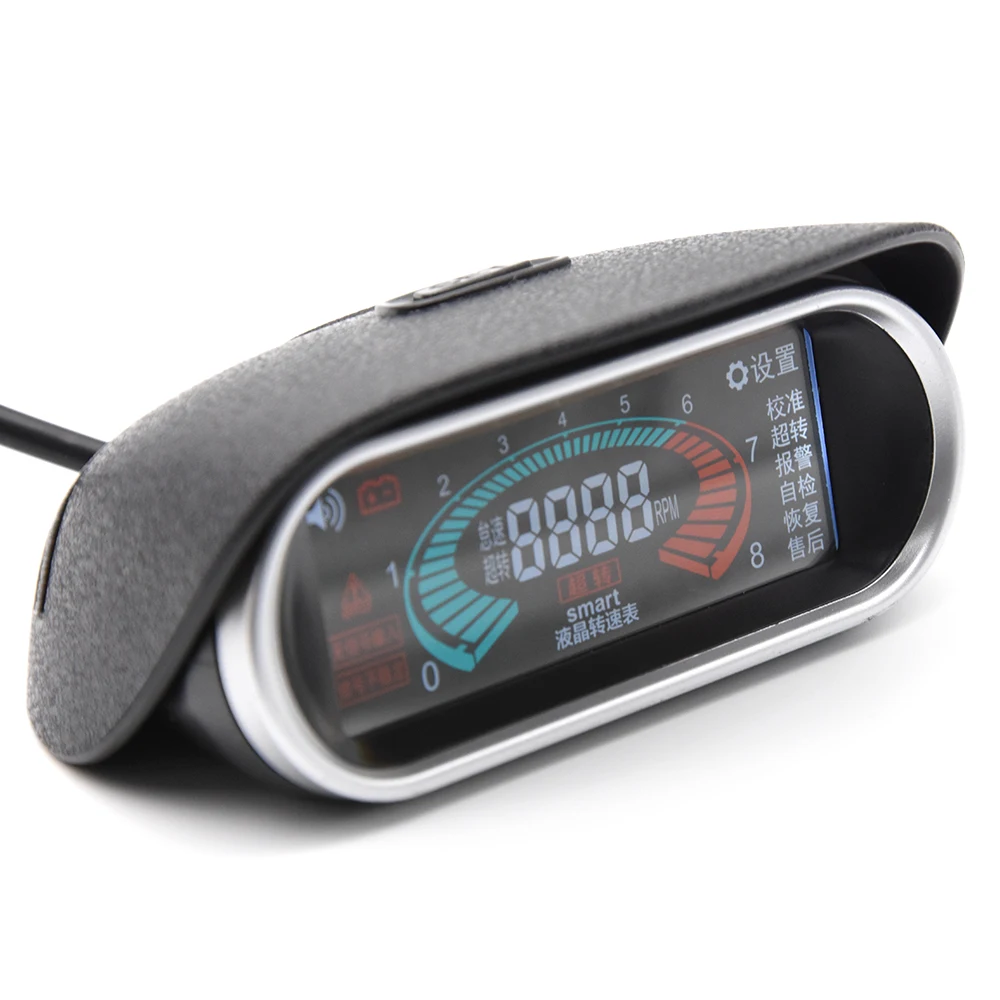 LCD Car Digital Horizontal gauge Water Temp LCD Car Digital Horizontal gauge Water Temp
