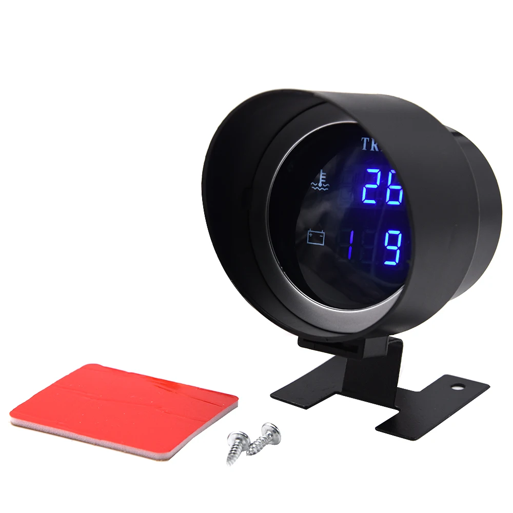 LCD Car Digital Horizontal gauge Water Temp LCD Car Digital Horizontal gauge Water Temp