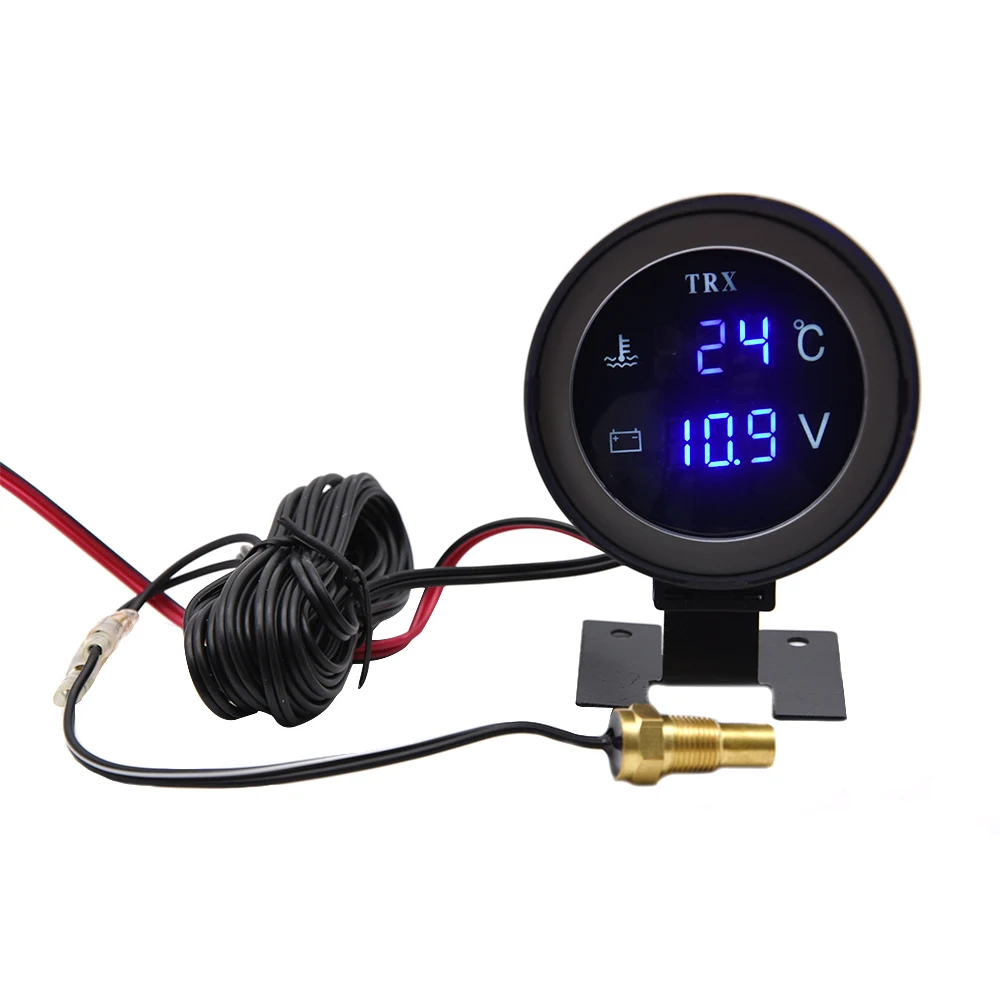 LCD Car Digital Horizontal gauge Water Temp LCD Car Digital Horizontal gauge Water Temp
