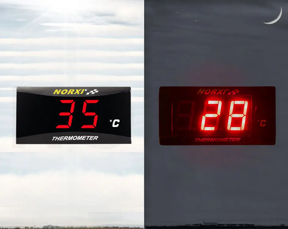Motorcycle Water Temperature Mini Meter