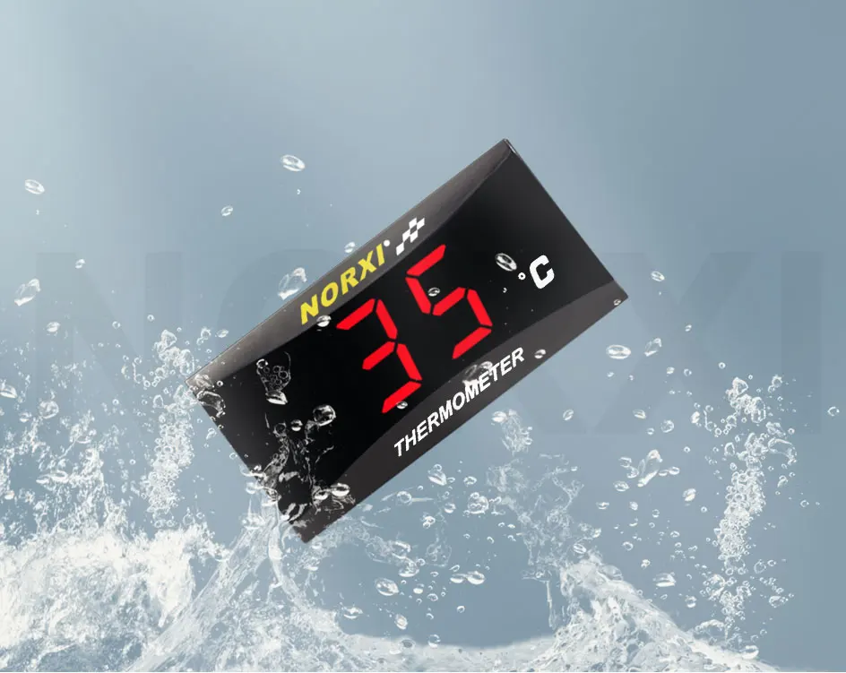 Motorcycle Water Temperature Mini Meter