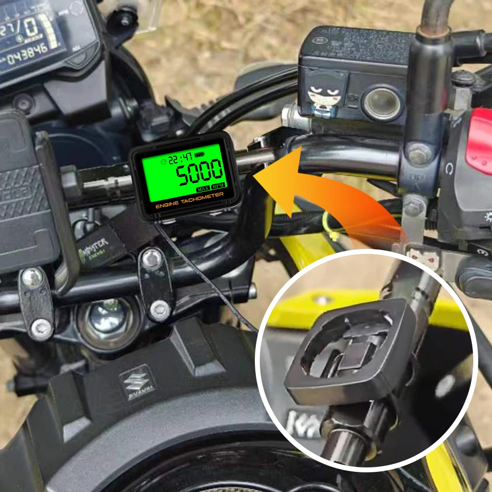 Moto Inductive Digital Tachometer