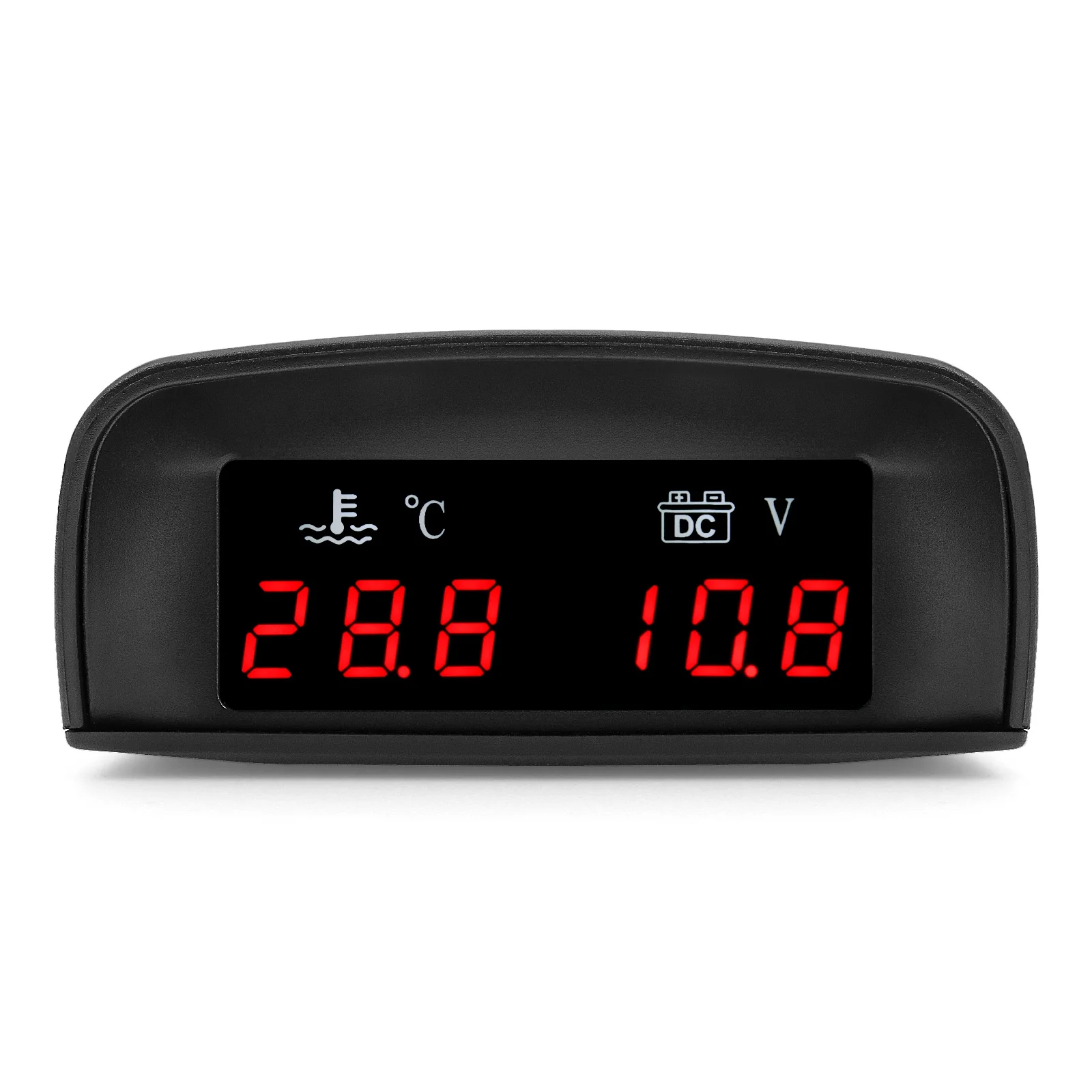 LCD Digital Car Truck 2 In 1 Water Temp + Voltmeter Gauge +10MM coolant temperature sensor LCD Digital Car Truck 2 In 1 Water Temp + Voltmeter Gauge +10MM coolant temperature sensor